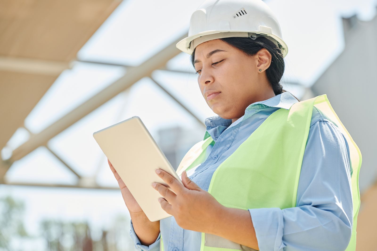 A service pro using MyWorkQue