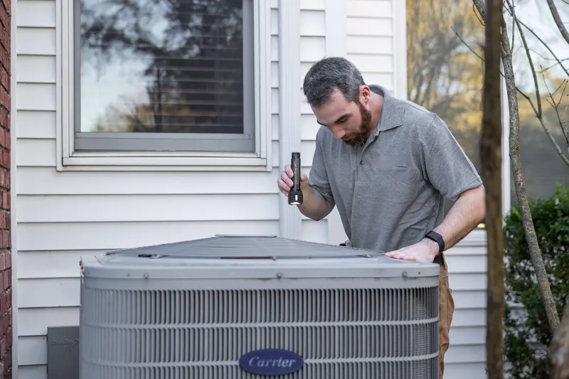 HVAC work in progress